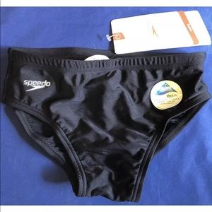 Speedo Racing Mens Boys Brief Competition Lycra